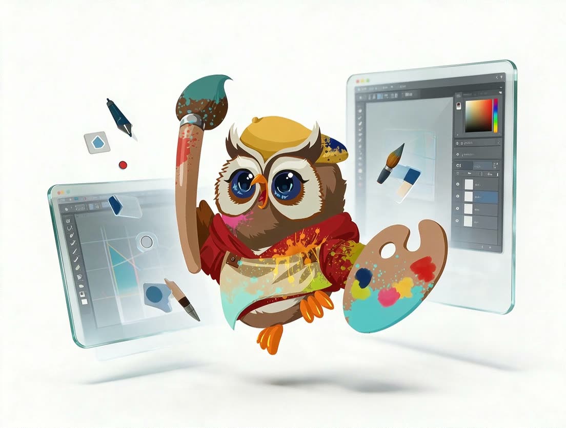 Creative creation illustration